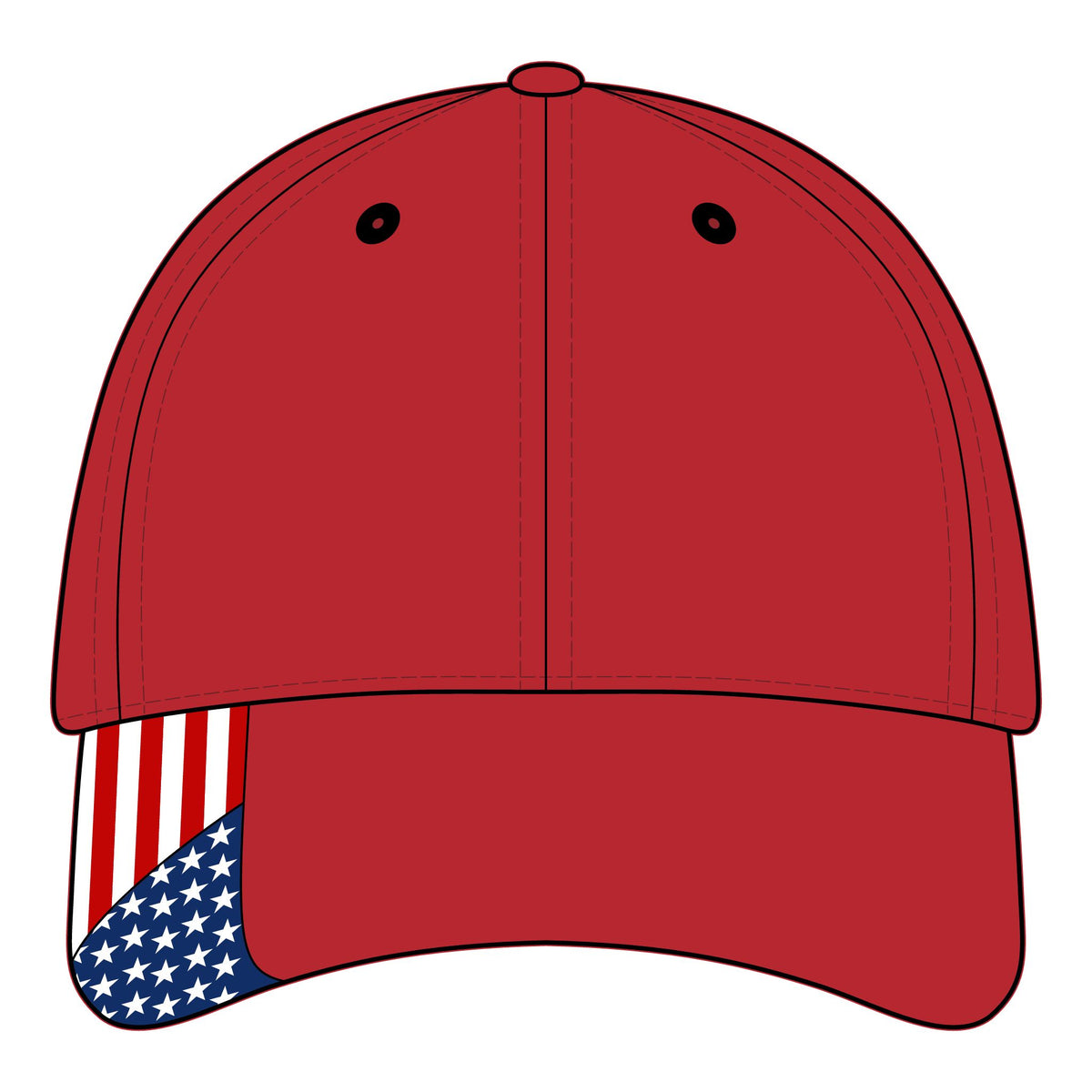 Country Java USA Flag Mesh Cap