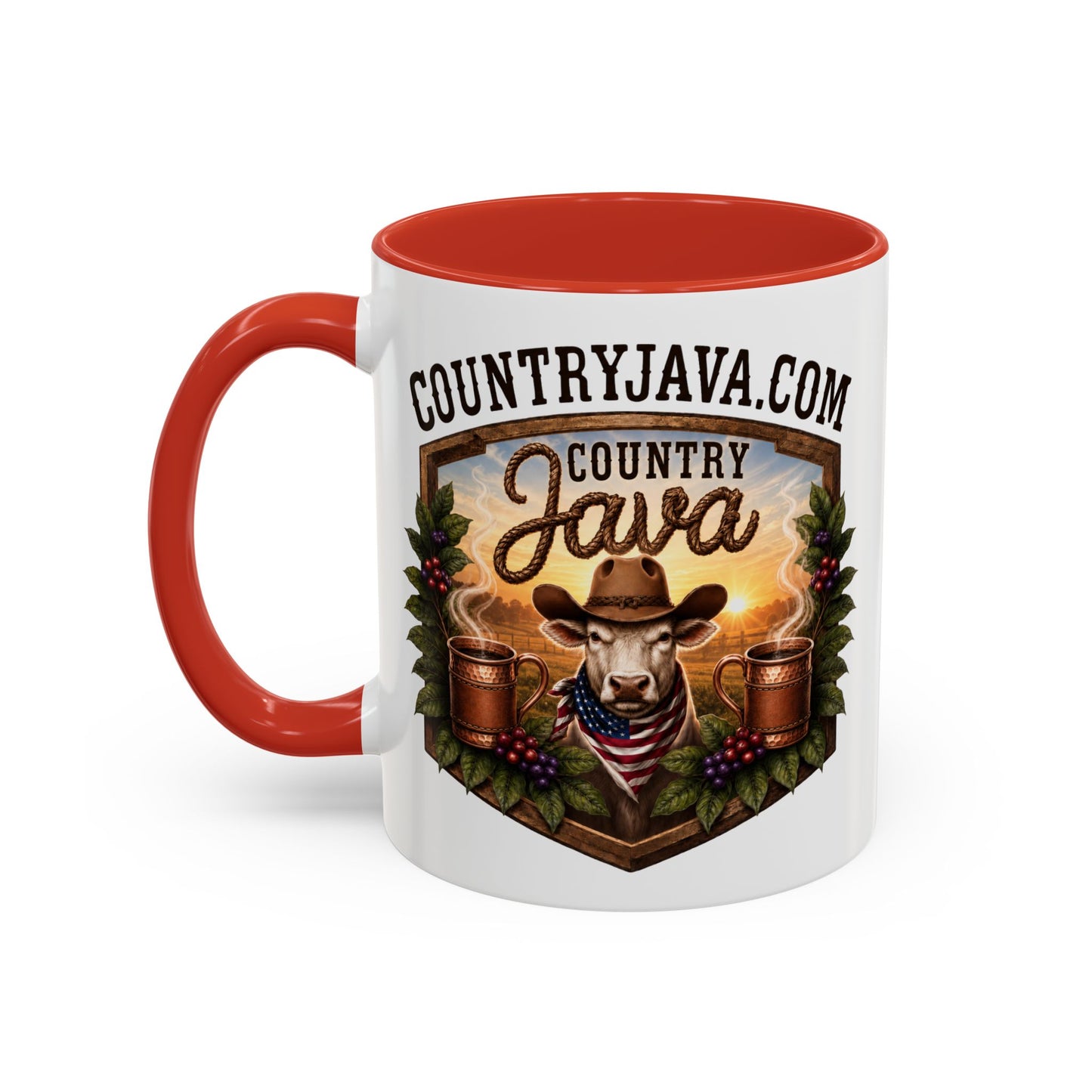 Rustic Country Accent Coffee Mug (11/15oz)
