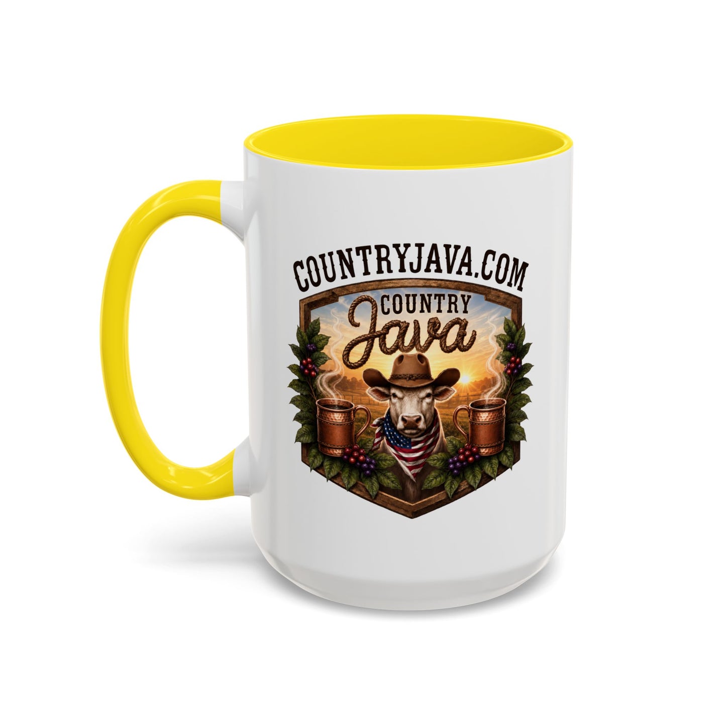 Rustic Country Accent Coffee Mug (11/15oz)