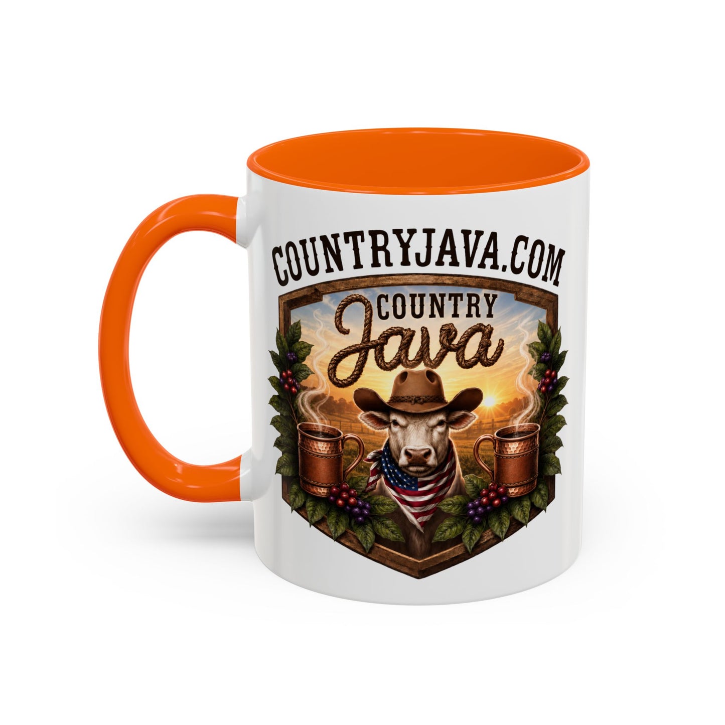 Rustic Country Accent Coffee Mug (11/15oz)