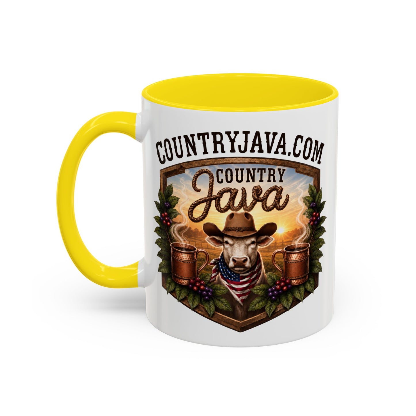Rustic Country Accent Coffee Mug (11/15oz)
