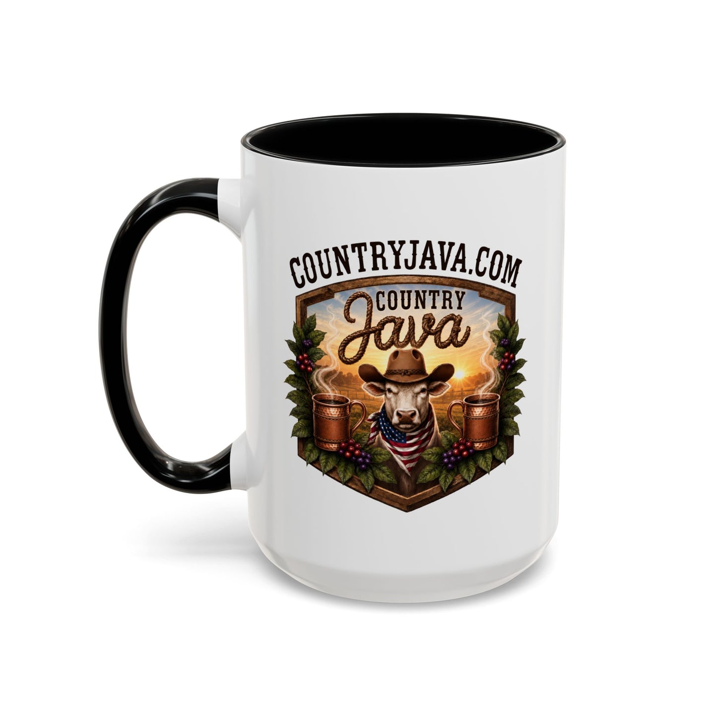 Rustic Country Accent Coffee Mug (11/15oz)