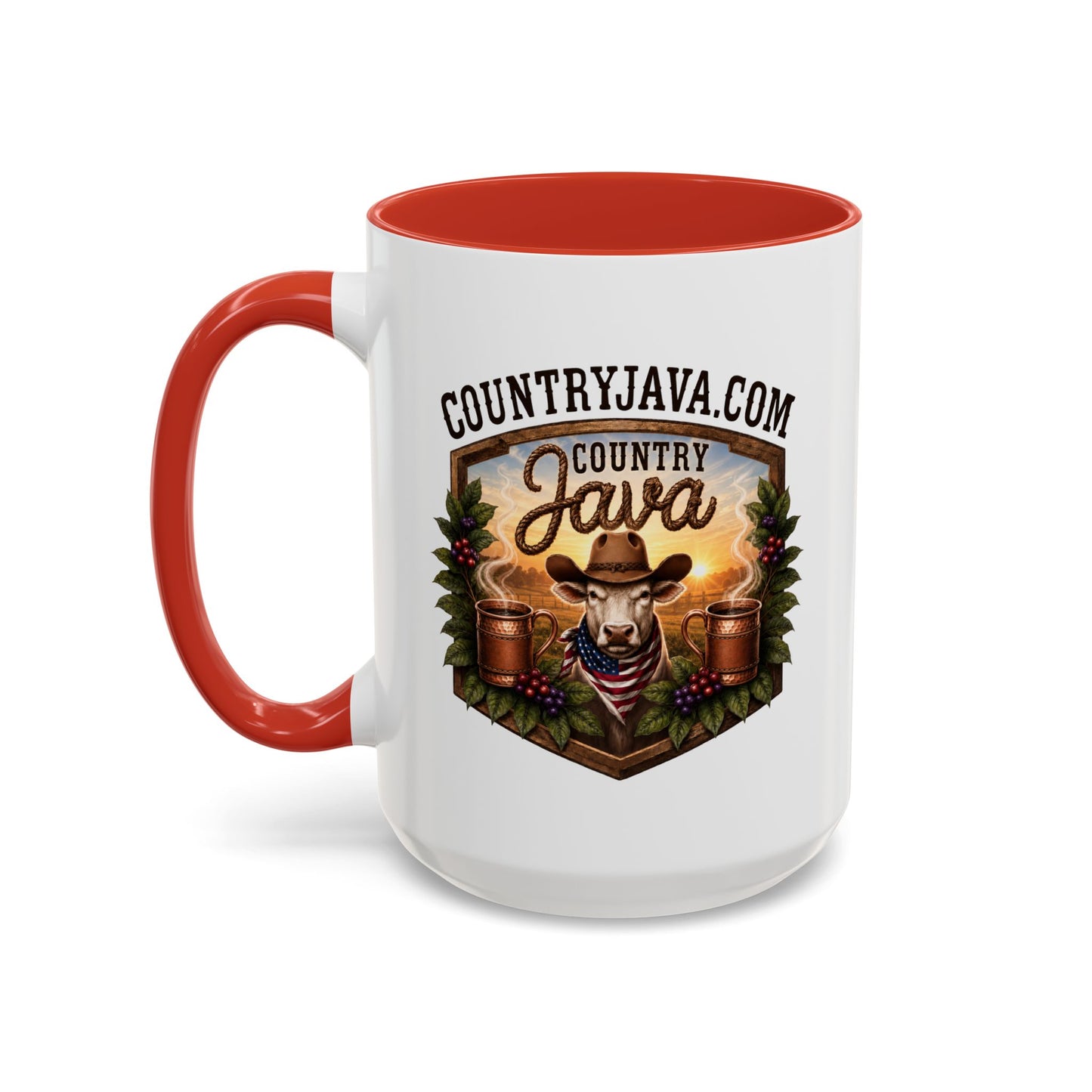 Rustic Country Accent Coffee Mug (11/15oz)