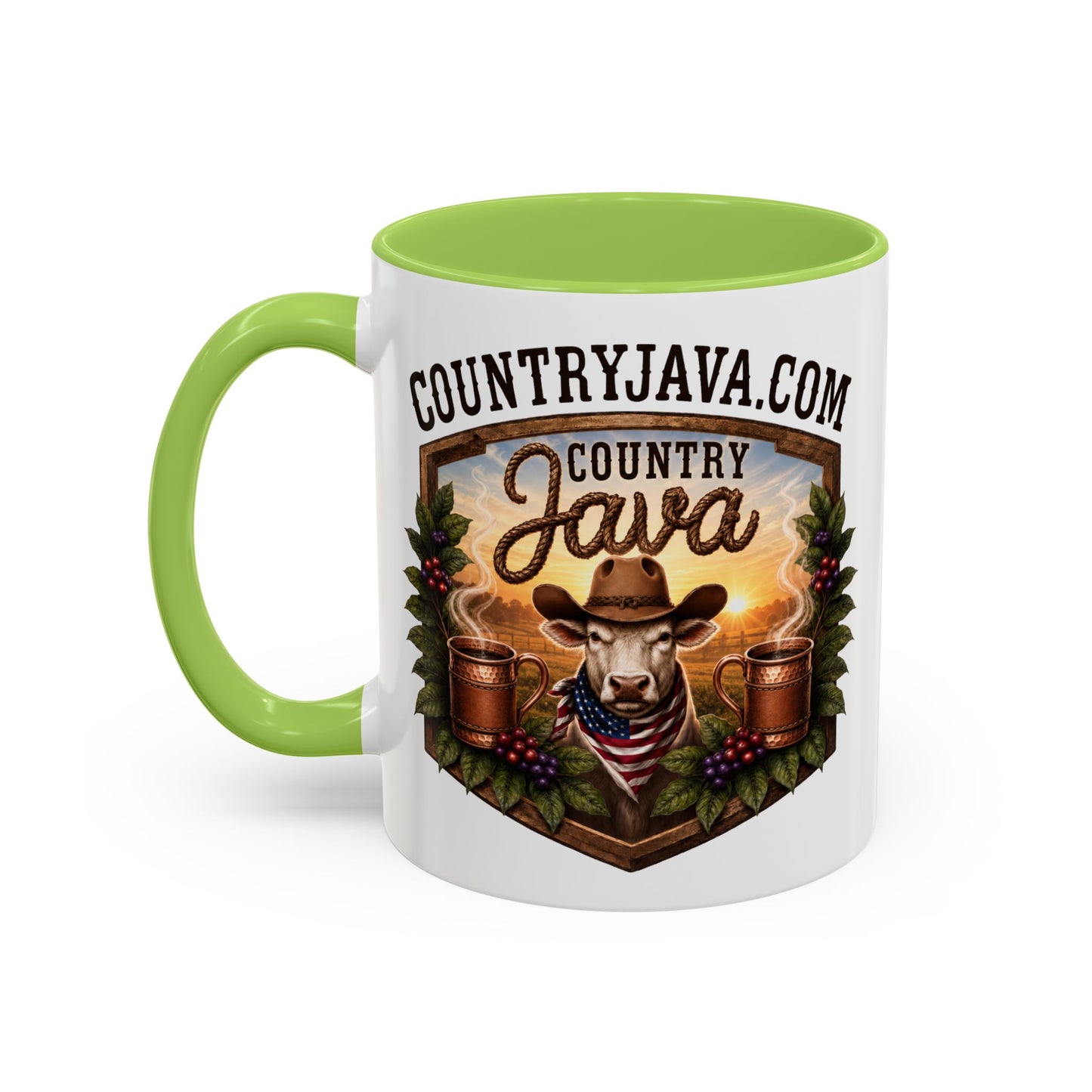 Rustic Country Accent Coffee Mug (11/15oz)