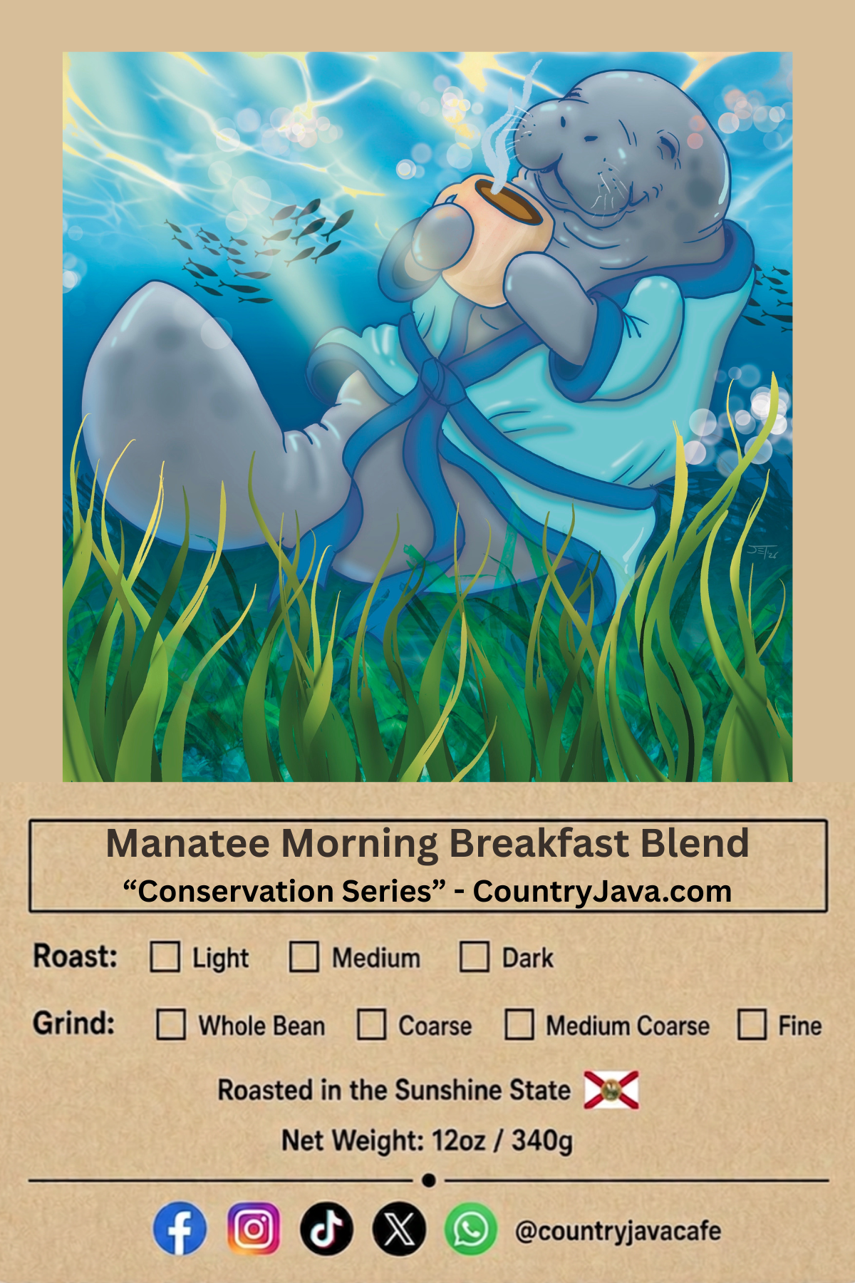 Manatee Morning Breakfast Blend